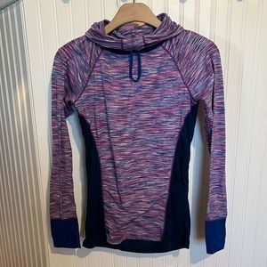 Purple athletic top